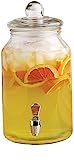 Circleware Charming Country Glass Beverage Drink Dispenser, 1 gallon, Clear | Amazon (US)