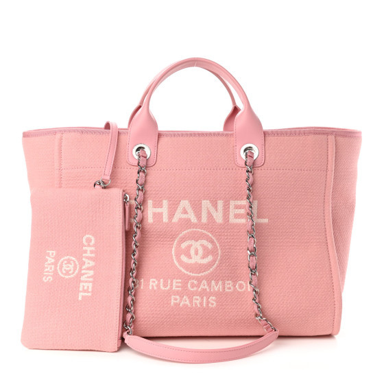 Mixed Fibers Medium Deauville Tote Pink | FASHIONPHILE (US)