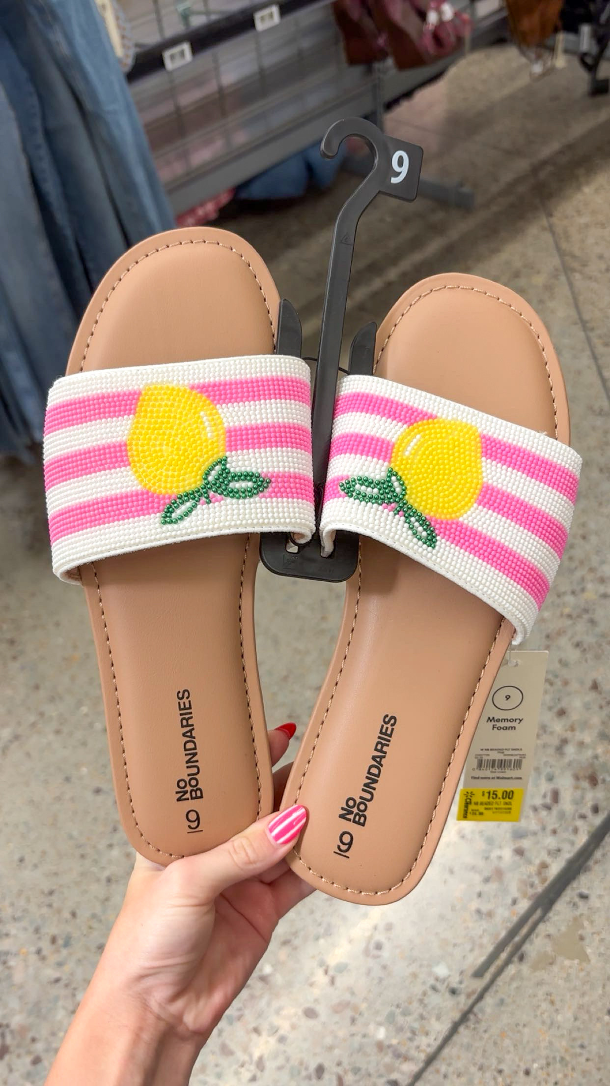 RUN, don't walk! 🤍 These adorable summer beaded sandals from Walmart are seriously the cutest find, and they're selling out FAST! They're perfect for vacations, beach days, brunch, or just adding a little sparkle to your everyday outfits.

If you're shopping in-store, check the clearance section because some locations have marked them down! If you can't find your size, you can always order them online before they're gone.

Shop them through my post before they disappear! ✨🩴 

 #LTKootd #LTKSeasonal #LTKSaleAlert