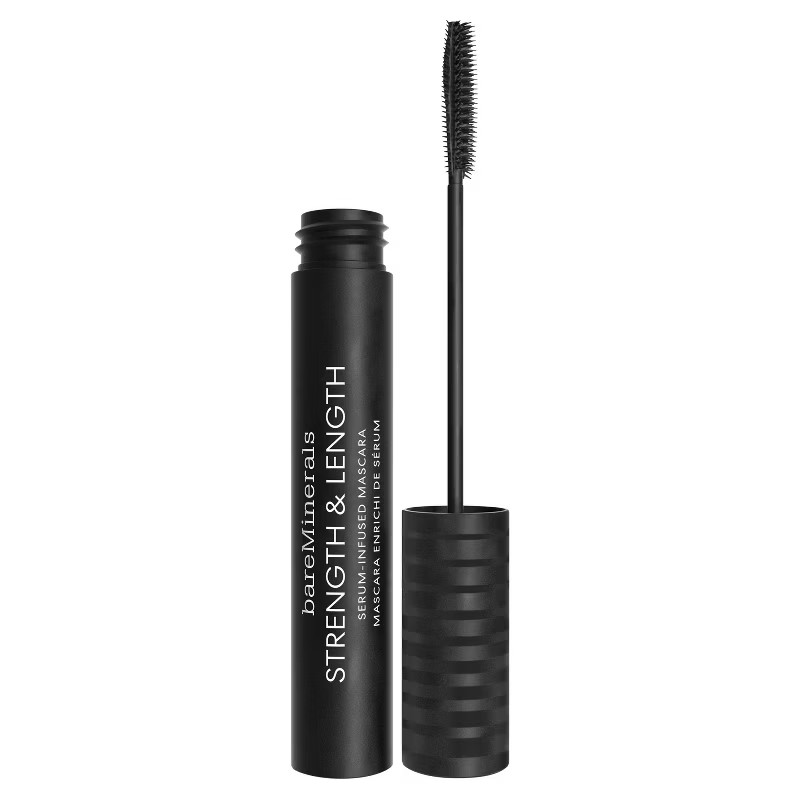 bareMinerals Strength & Length Serum Infused Mascara - Black - 0.4 fl oz - Ulta Beauty | Target