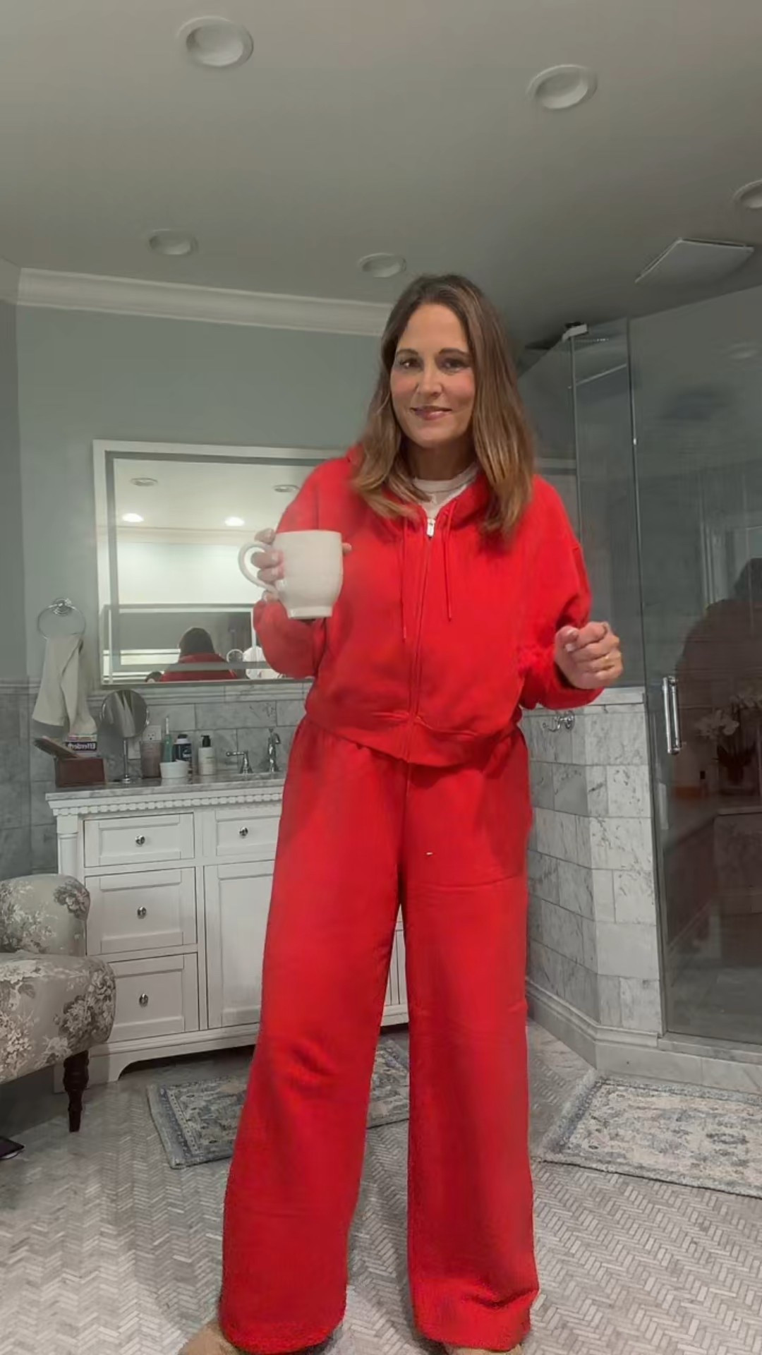 Does wearing certain colors help your mood?  

#LTKdayinmylife #LTKOver40 #LTKootd