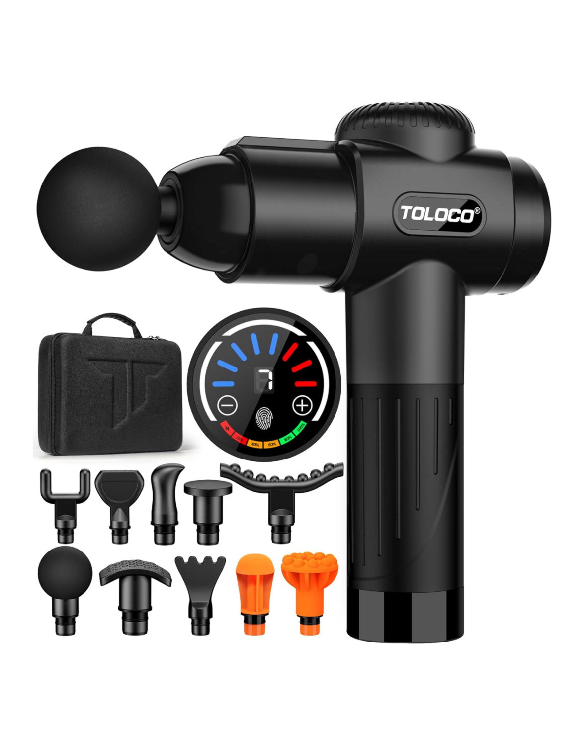 Massage Gun, Deep Tissue Back Massage for Athletes for Pain Relief, Percussion Massager with 10 Massages Heads & Silent Brushless Motor, Black

#LTKFindsUnder100 #LTKHoliday #LTKGiftGuide