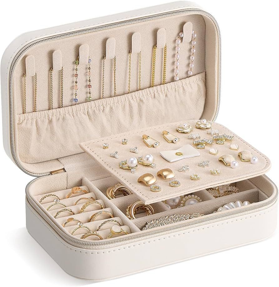 Lolalet Travel Jewellery Box Jewellery Storage Jewellery Travel Case (M) | Amazon (DE)