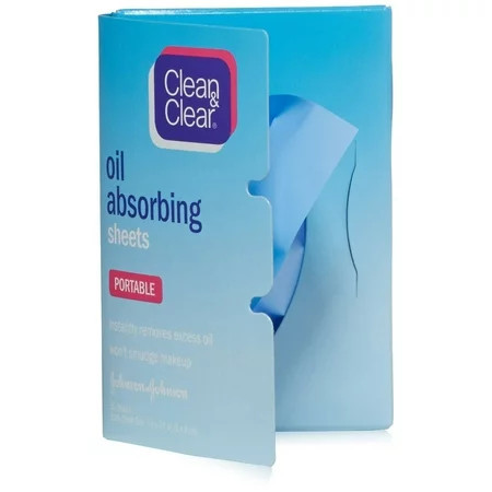 4 Pack Clean & Clear Oil-Absorbing Sheets 50 Count Each | Walmart (US)