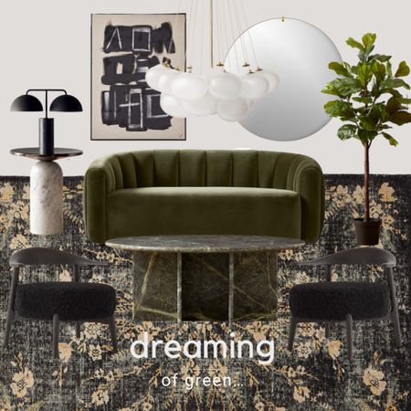 Dreaming of green home decor | Neutral decor, living room inspo, sofa inspo, decor, interior design 

#LTKhome #LTKSeasonal