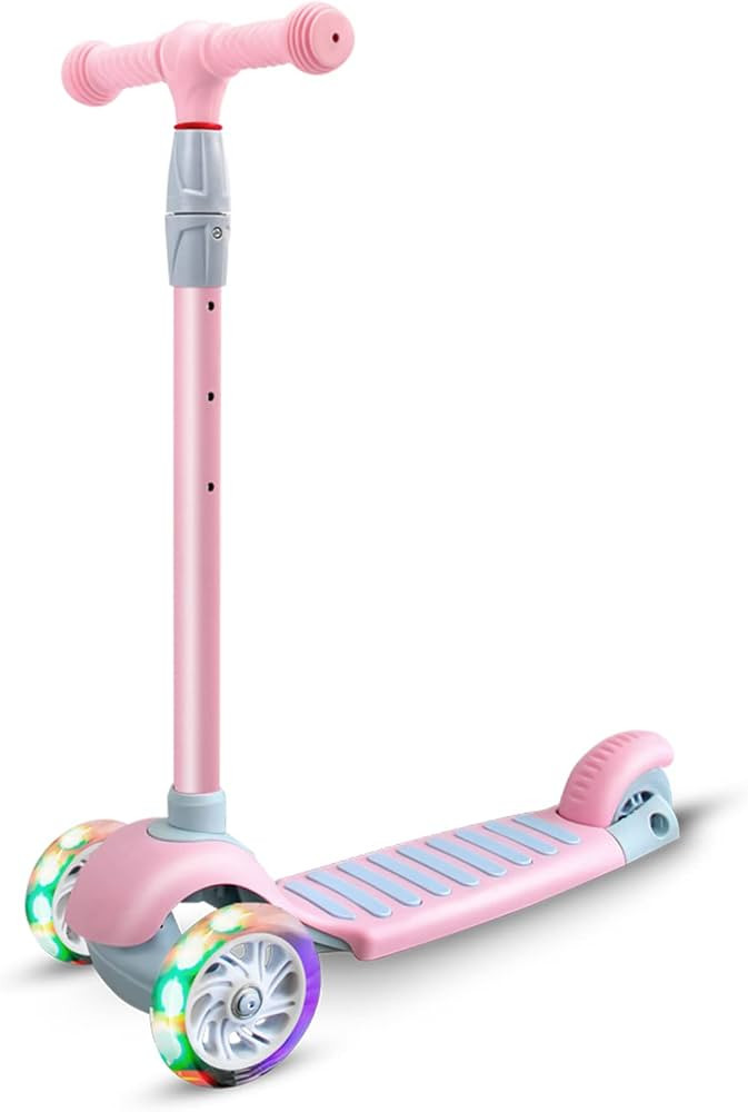 67i Scooter for Kids 3 Wheel Scooter Kids Kick Scooter for Toddler Girls Boys Scooter with Adjust... | Amazon (US)