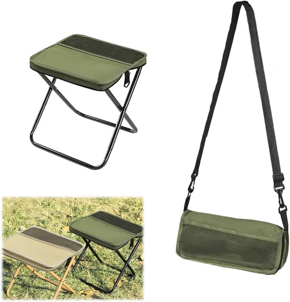Foldable Portable Backpack Stool|Collapsible Stool for Camping,Hiking |Lightweight Ultralight Poc... | Amazon (US)
