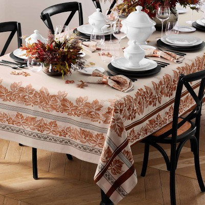 Fall Jacquard Tablecloth | Williams Sonoma | Williams-Sonoma