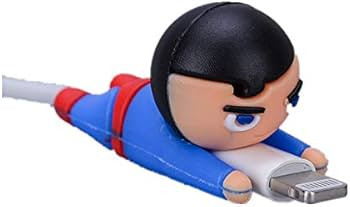 jkacfku 9Pcs Cable Protector for iPhone/ipad USB Cable, Plastic Cable Protectors Cute Super Hero ... | Amazon (US)