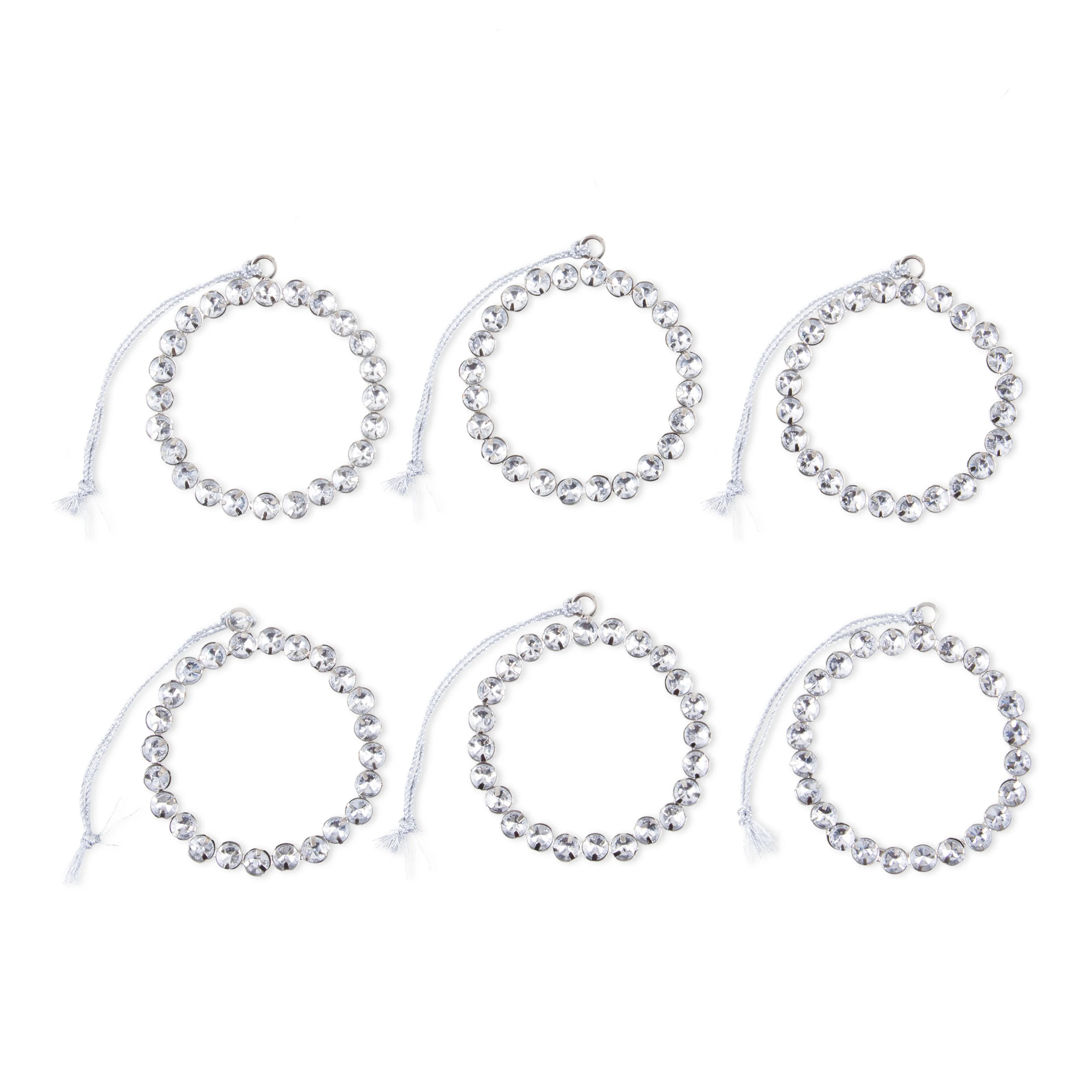 Martha StewartJeweled Wreath Ornaments, Set of 6$39.00undefined | Waiting On Martha