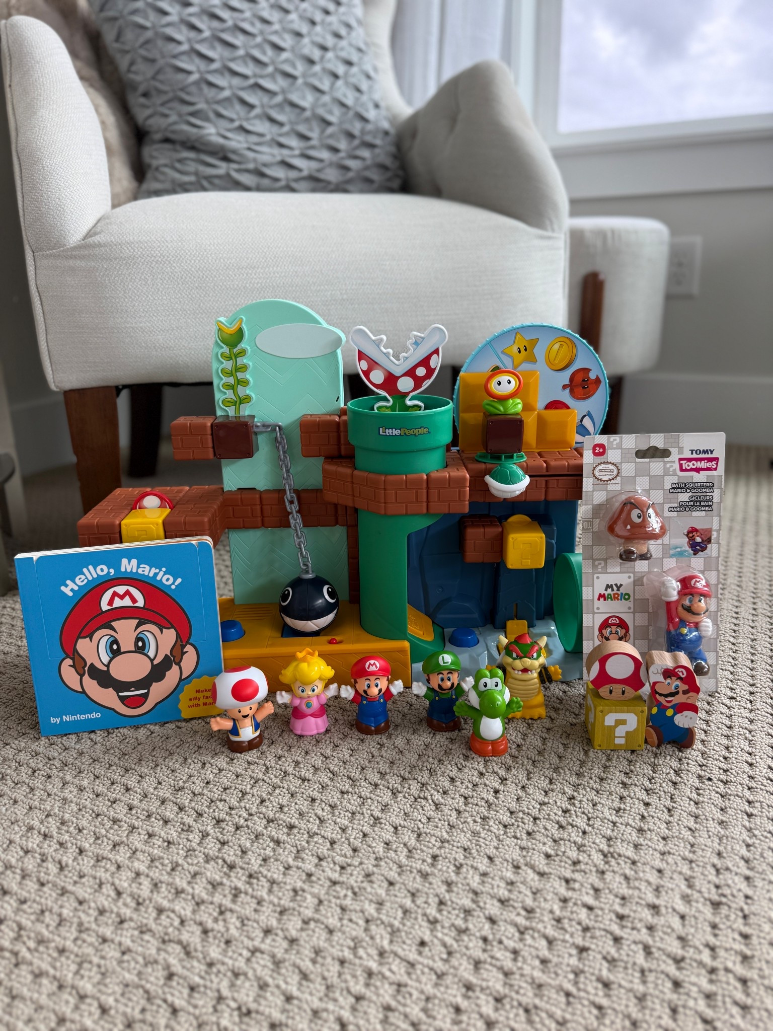 Super Mario Toys!! Huddy is loving these.  Perfect for the Nintendo-loving kids in your life! 
Toys for all ages! 

#nintendo #mario #supermario #toys

#LTKmomlife #LTKBaby #LTKKids