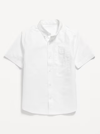 Short-Sleeve Oxford Shirt for Boys | Old Navy (US)