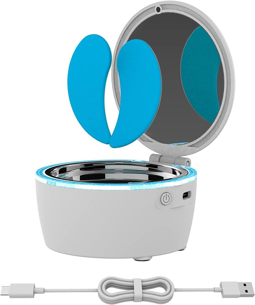 skn by conair Cool Beanz Reusable Under Eye Patches, Rechargeable Cooling Eye Mask to Reduce Dark... | Amazon (US)