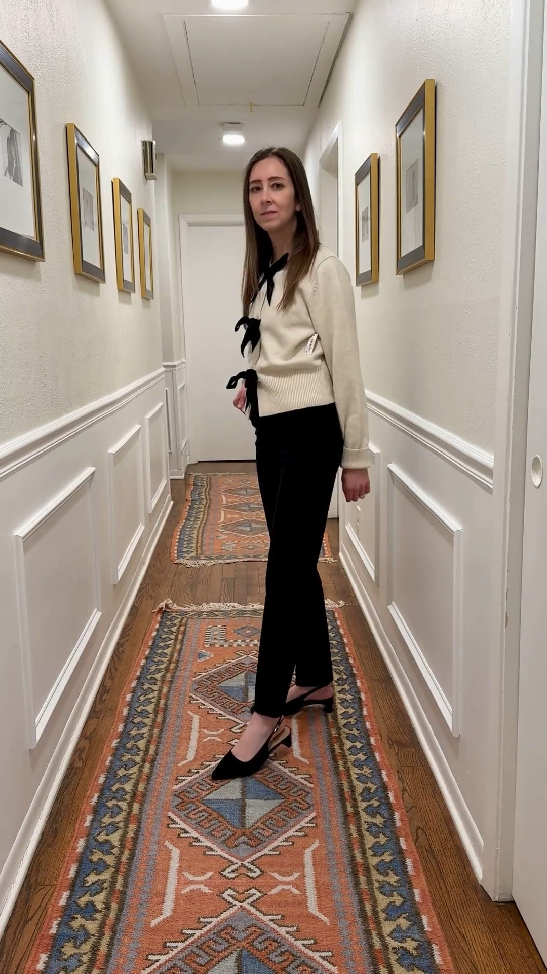 It’s party season!🖤
**I went up 1 size in the jeans.**

#LTKHoliday #LTKSeasonal #LTKFindsUnder100