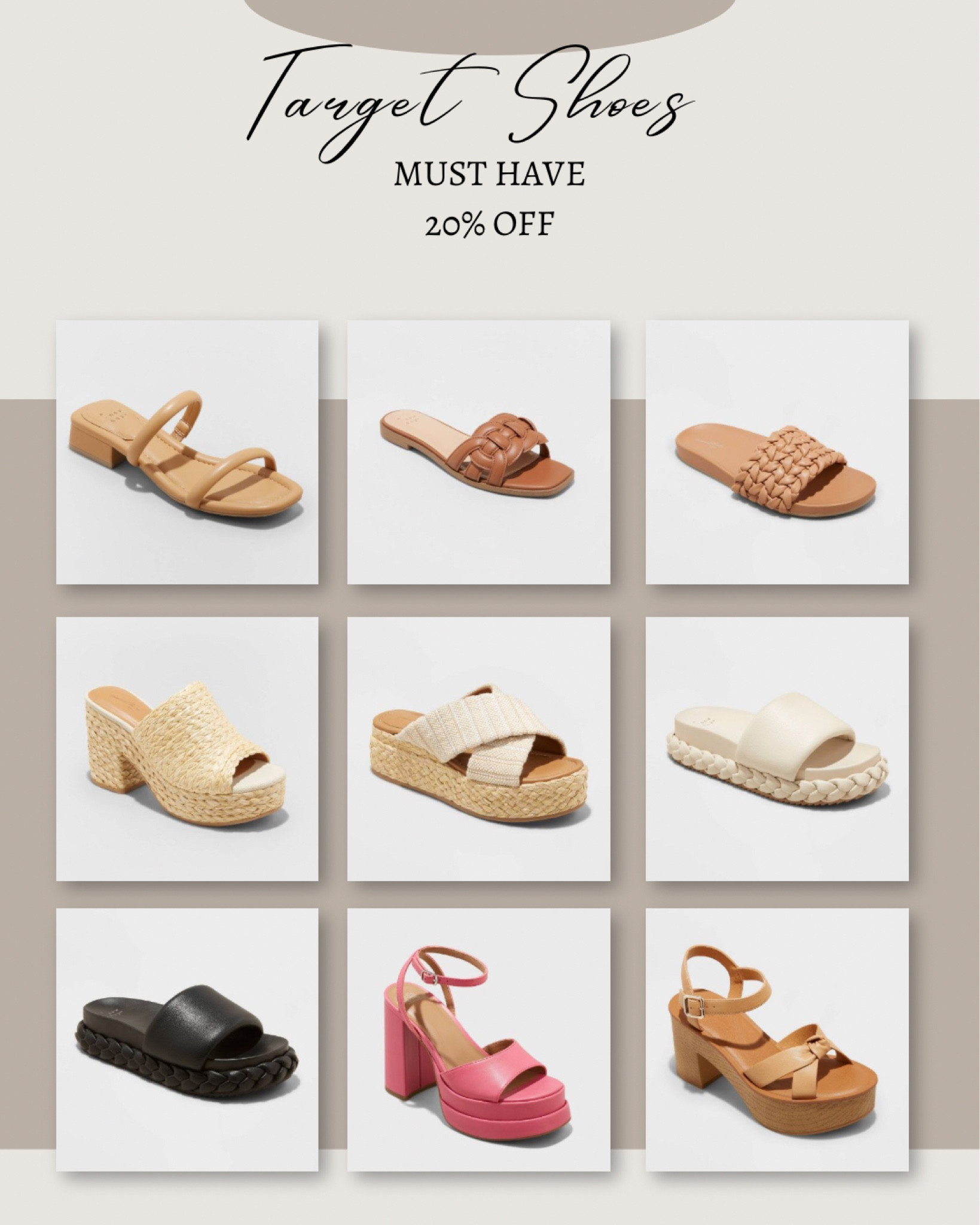 @target all shoes are on sale.  click below to shop and enjoy these amazing shoes   Perfect for all occasions #shoes#targetfinds#targetsale#targetinfluencer

#LTKFind #LTKstyletip #LTKunder50