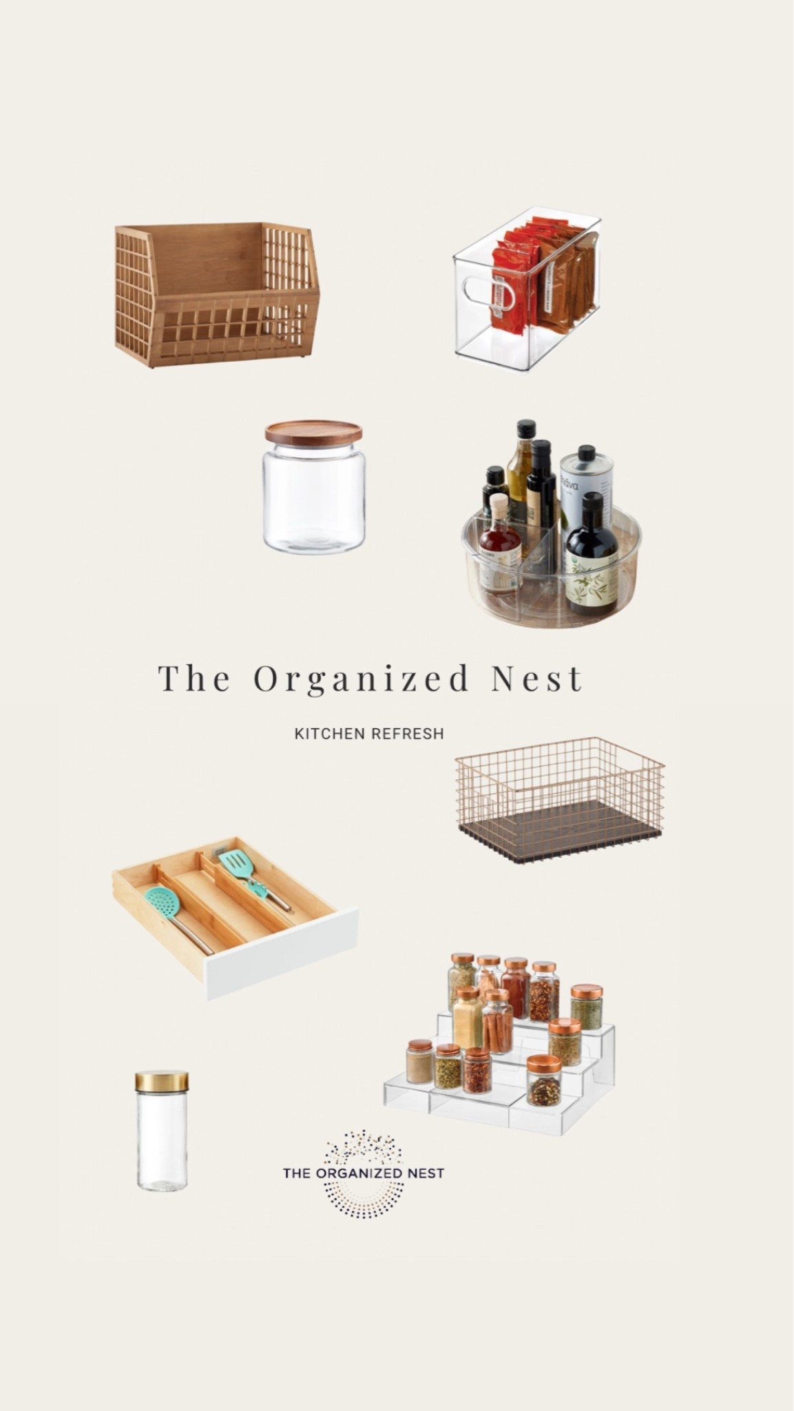 Kitchen organization finds 🤍 Bamboo lids, pretty storage & simple ways to keep your kitchen organized ✨

#LTKdayinmylife #LTKHome #LTKmomlife