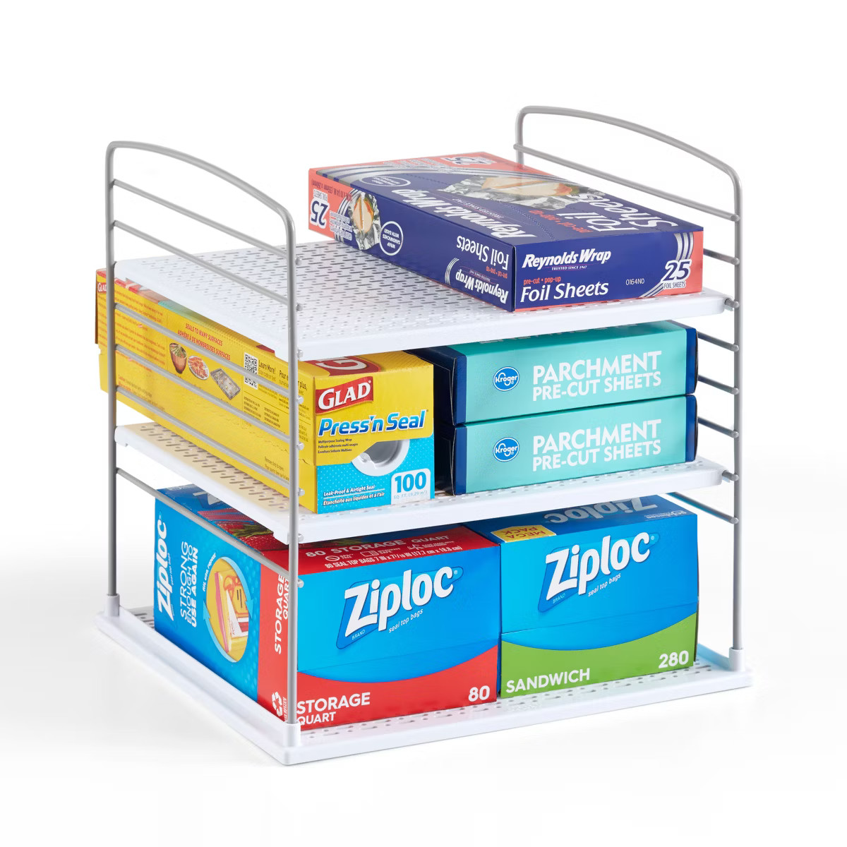 YouCopia UpSpace 12"x12" Box Organizer: Freestanding Kitchen Storage with Multi-Compartments, Non... | Target