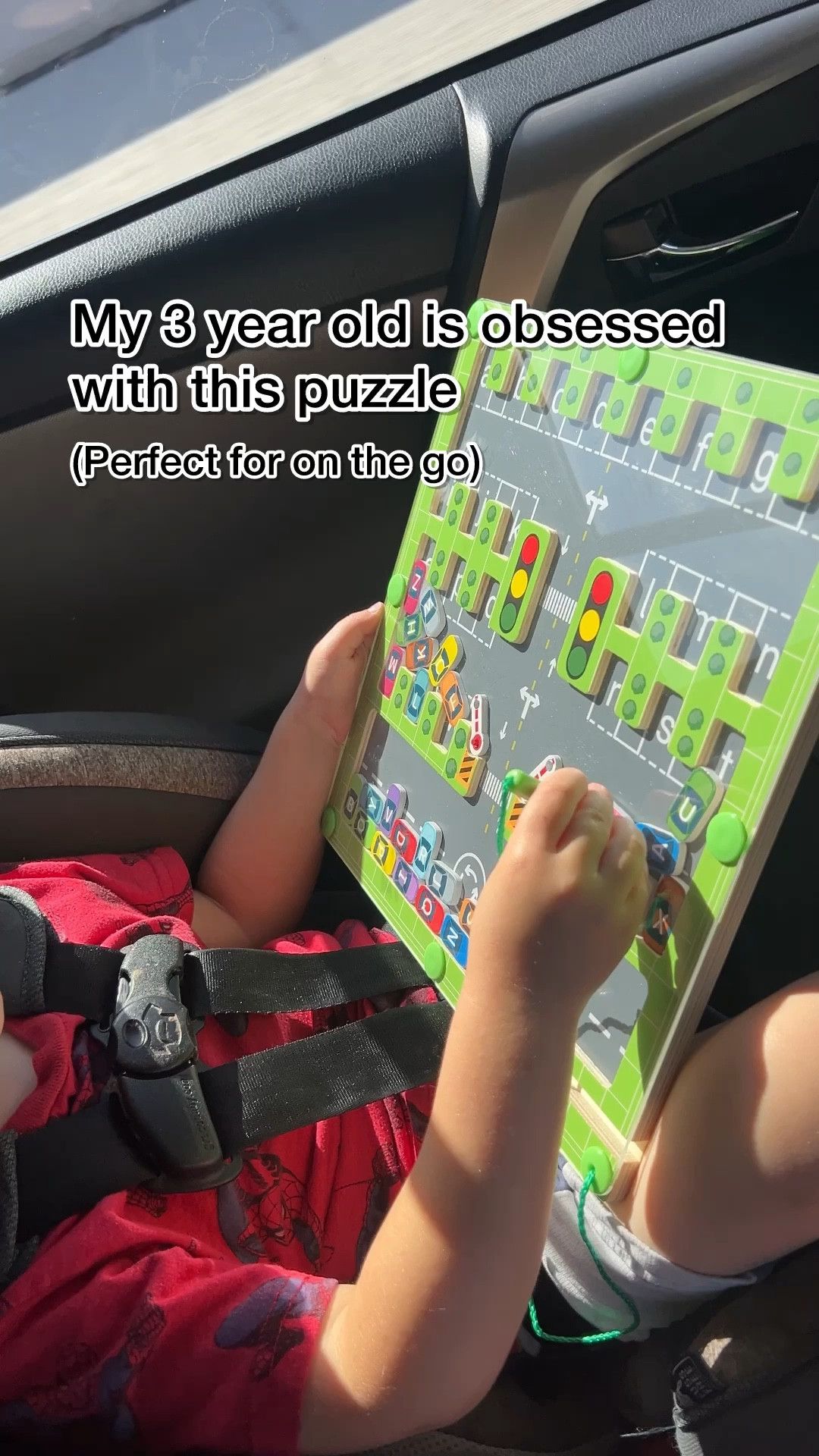 Magnetic car puzzle perfect for travel with little kids! #LTKkids #LTKtravel

#LTKVideo