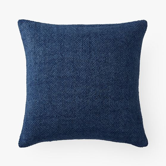 Faye Textured Linen Pillow Cover | Pottery Barn Teen