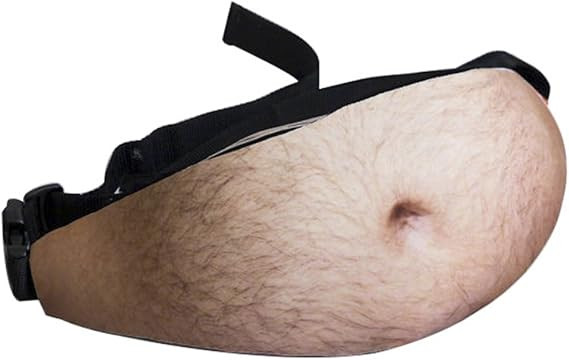 Funny White Elephant Gifts for Men Women Gag gifts Christmas Gift Exchange,Belly Fanny Pack Dad B... | Amazon (US)