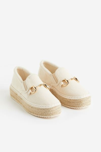 Espadrilles mit Plateau | H&M (DE, AT, CH, NL, FI)