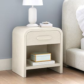 Clio Rounded Nightstand (20") | Pottery Barn Teen