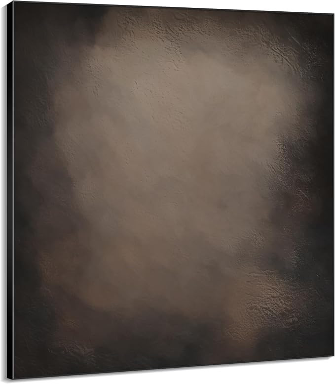 46"x46" XL Framed Wall Art Dark Rustic Grunge Abstract Industrial (Frame Assembly Required) | Amazon (US)