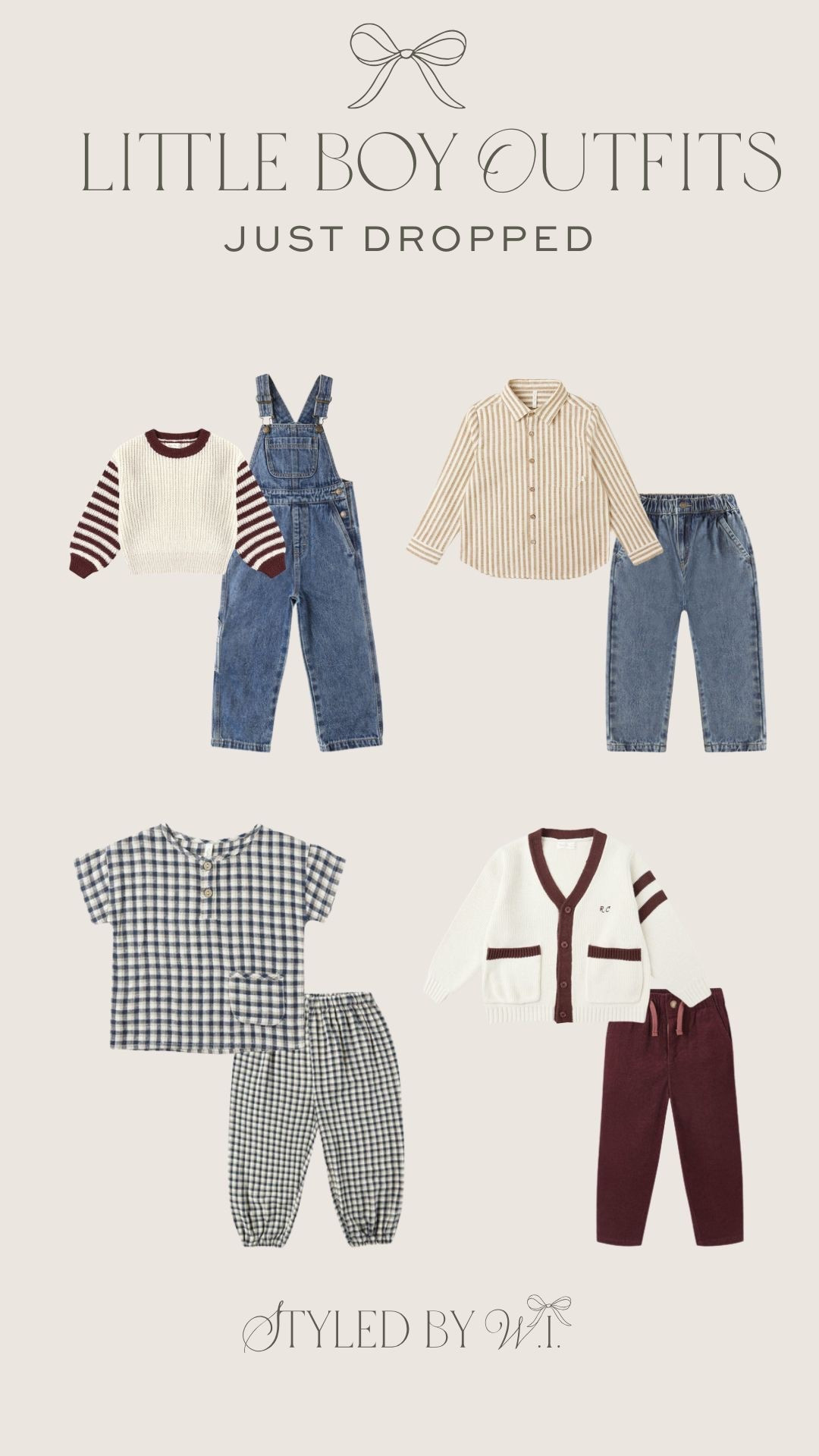 Just Dropped! Loving the Rylee and Cru fall drop for photo ready boy style!

#LTKFamily #LTKKids #LTKSeasonal