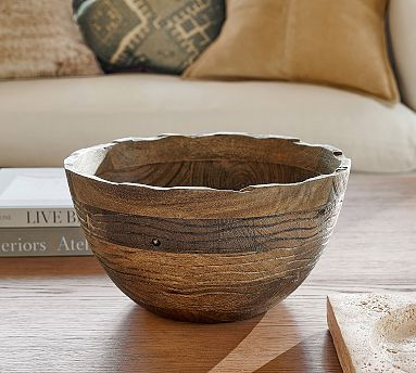 Decorative Wooden Bowl | Pottery Barn (US)