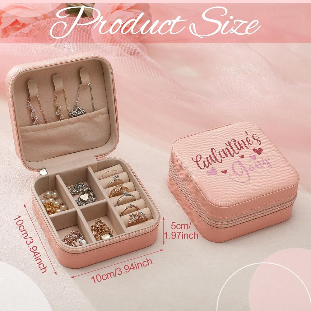 Clysee 6 Pcs Galentines Gifts Favors Jewelry Organizer with Pattern Galentines Gang Squad Gifts f... | Amazon (US)