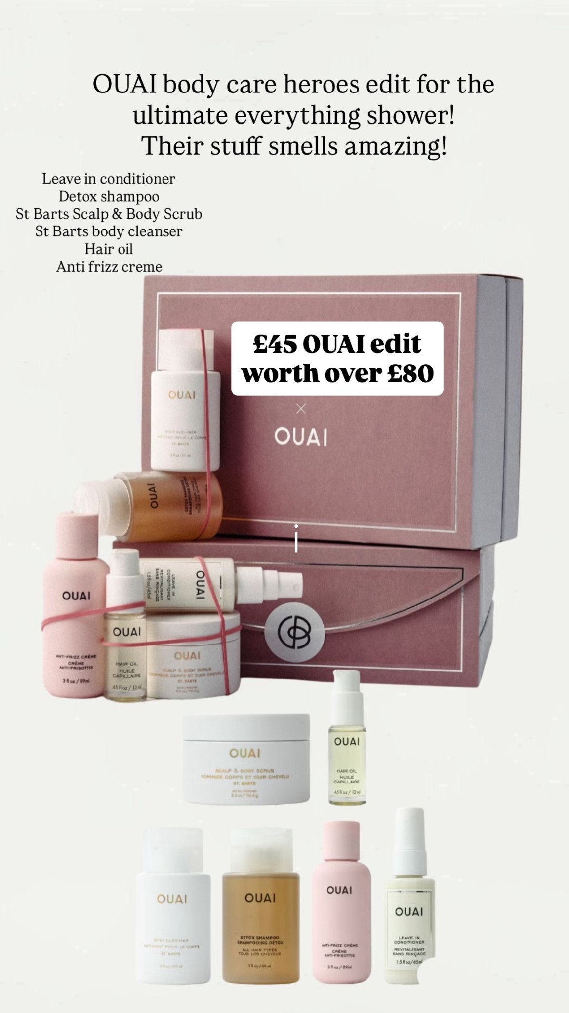 £45 ouai edit worth over £80