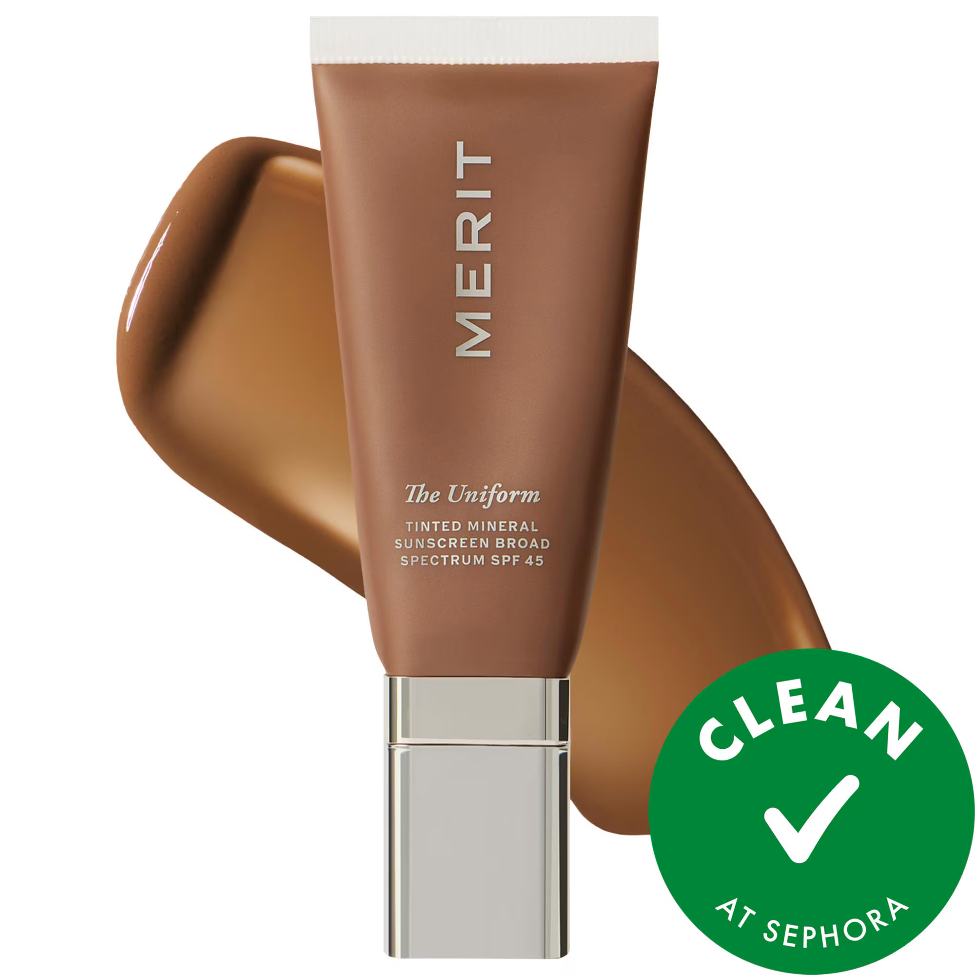MERIT The Uniform Tinted Mineral Sunscreen Broad Spectrum SPF 45 28 1.7 oz/50 mL | Sephora (US)