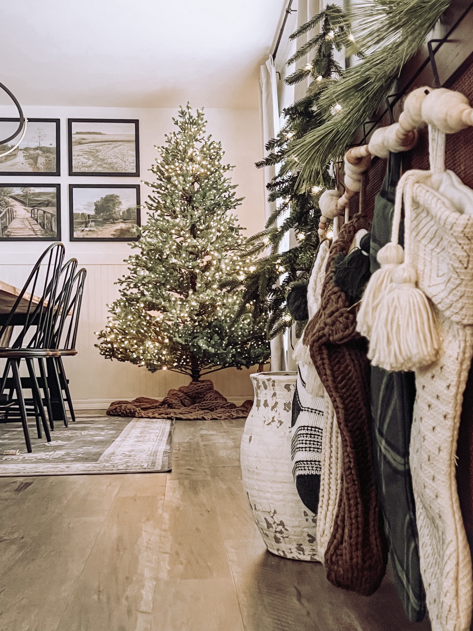 The viral #homedepot Christmas tree is up 🙌🏼🎄. Now stay tuned to see it decorated !! 

#LTKHoliday #LTKCyberWeek #LTKSeasonal