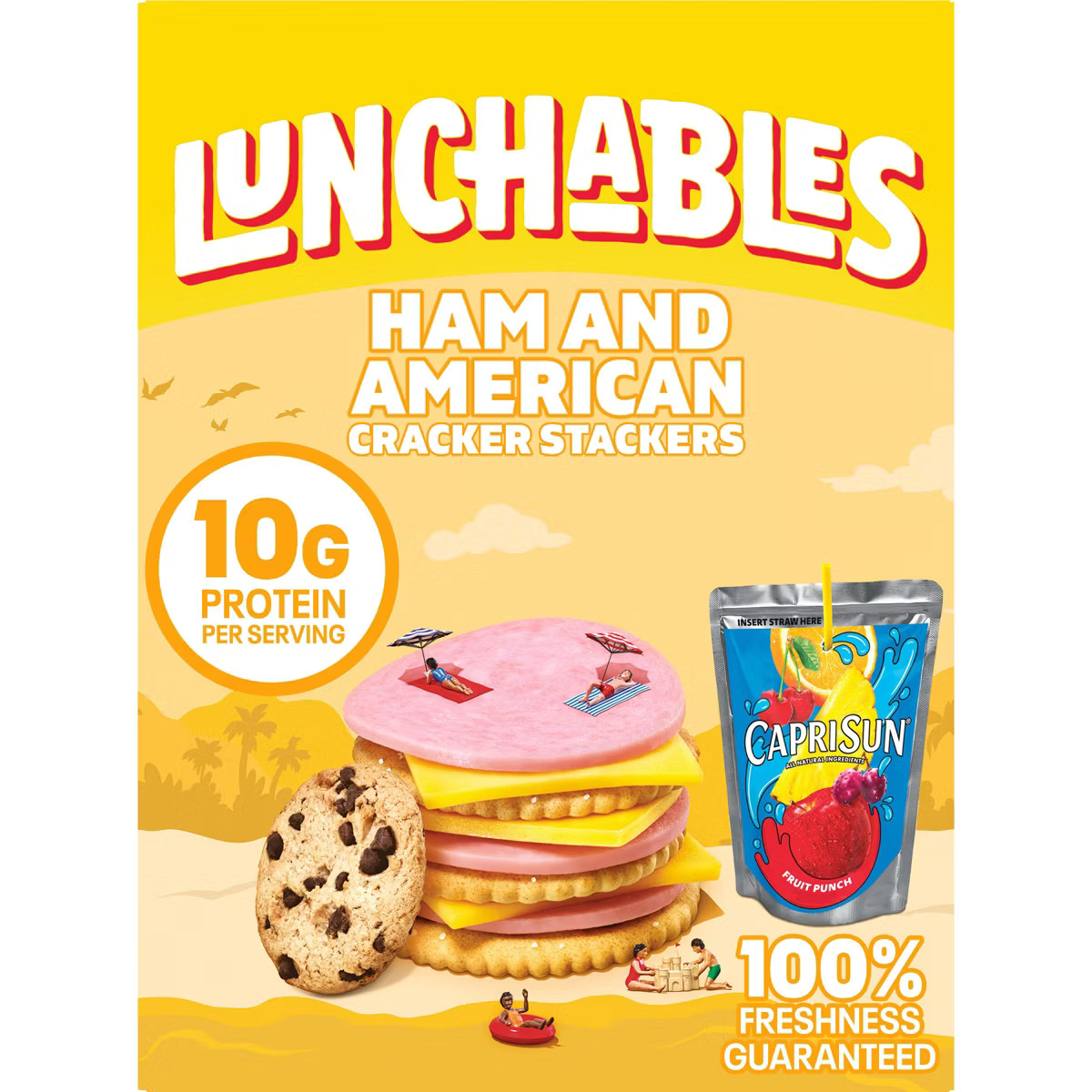 Lunchables Ham & American Cheese Cracker Stackers - 9.1oz | Target