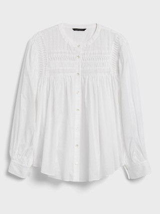 Pintuck Swing Top | Banana Republic (US)
