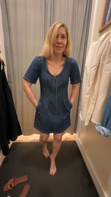 Madewell sale!
This denim dress is a 2 and I definitely needed the 0. I really liked it and I’m ordering it!

#ltkvideo
Dress
Jeans
Denim
White jeans
Spring Dress 
Vacation outfit
Date night outfit
Spring outfit
#Itkseasonal
#Itkover40
#Itku

#LTKFindsUnder100 #LTKSaleAlert #LTKxMadewell