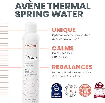 Eau Thermale Avene Thermal Spring Water, Soothing Calming Facial Mist Spray for Sensitive Skin | Amazon (US)