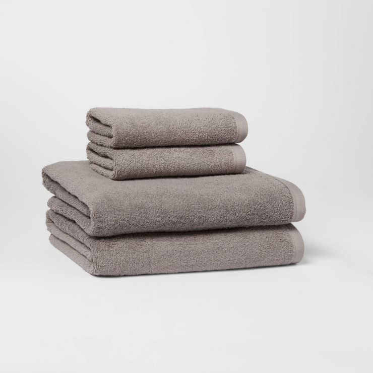 Antimicrobial Bath Towel/Washcloth Set - Room Essentials™ | Target