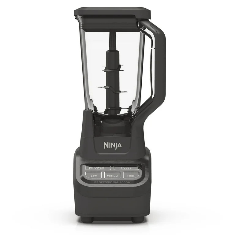Ninja Professional Blender 72 oz.* XL Total Crushing Pitcher, 1000 Watt Power, BL710WMBF | Walmart (US)