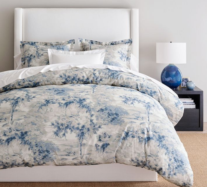 Jardin Toile Duvet Cover | Pottery Barn (US)