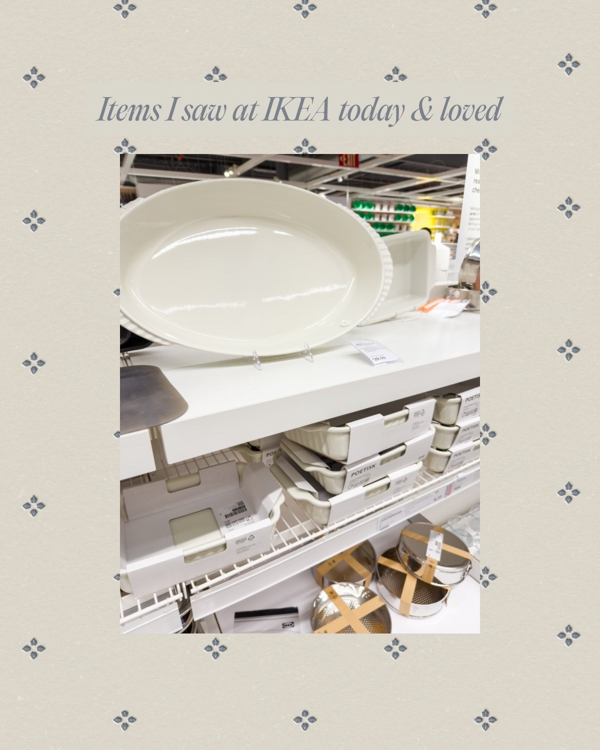 New IKEA finds we saw today!

Kitchen ideas, kitchen design, kitchen interior, living room designs, room ideas, room decor, Nancy Meyers aesthetic, Nancy Meyers bedroom, Nancy Meyers home decor, Nancy meyers aesthetic, Nancy meyers interiors, Nancy Meyers aesthetics, Nancy meyers bedroom, Nancy meyers living room, Nancy meyers kitchen, Nancy meyers interiors inspiration, Nancy meyers bathroom, Nancy meyers home, Nancy meyers interiors living room, Nancy meyers home decor, Nancy meyers decor, Nancy meyers home decor book, Nancy meyers book, Nancy meyers wall art

#LTKfoodie #LTKSeasonal #LTKHome