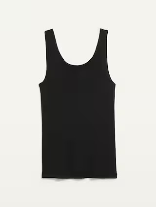 Scoop-Neck Rib-Knit First Layer Tank Top for Women | Old Navy (US)