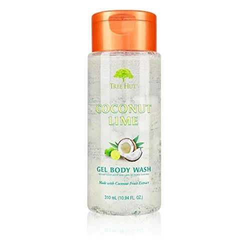 Tree Hut Moisturizing Gel Body Wash Coconut Lime, 10.94oz, Ultra Hydrating Gel Body Wash for Nour... | Walmart (US)