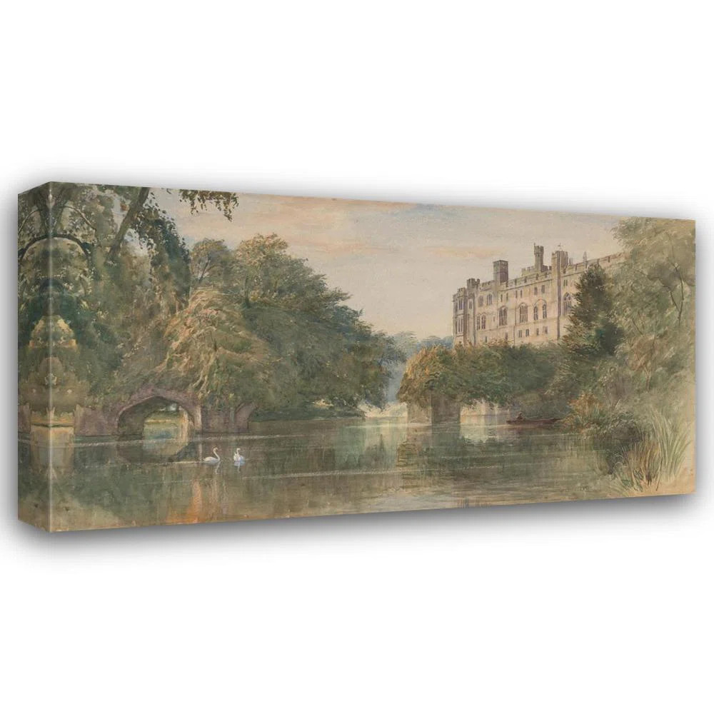 Lark Manor™ "Warwick Castle" by  Charles Reginald Aston - Gallery Wrap Canvas Wall Art | Wayfai... | Wayfair North America