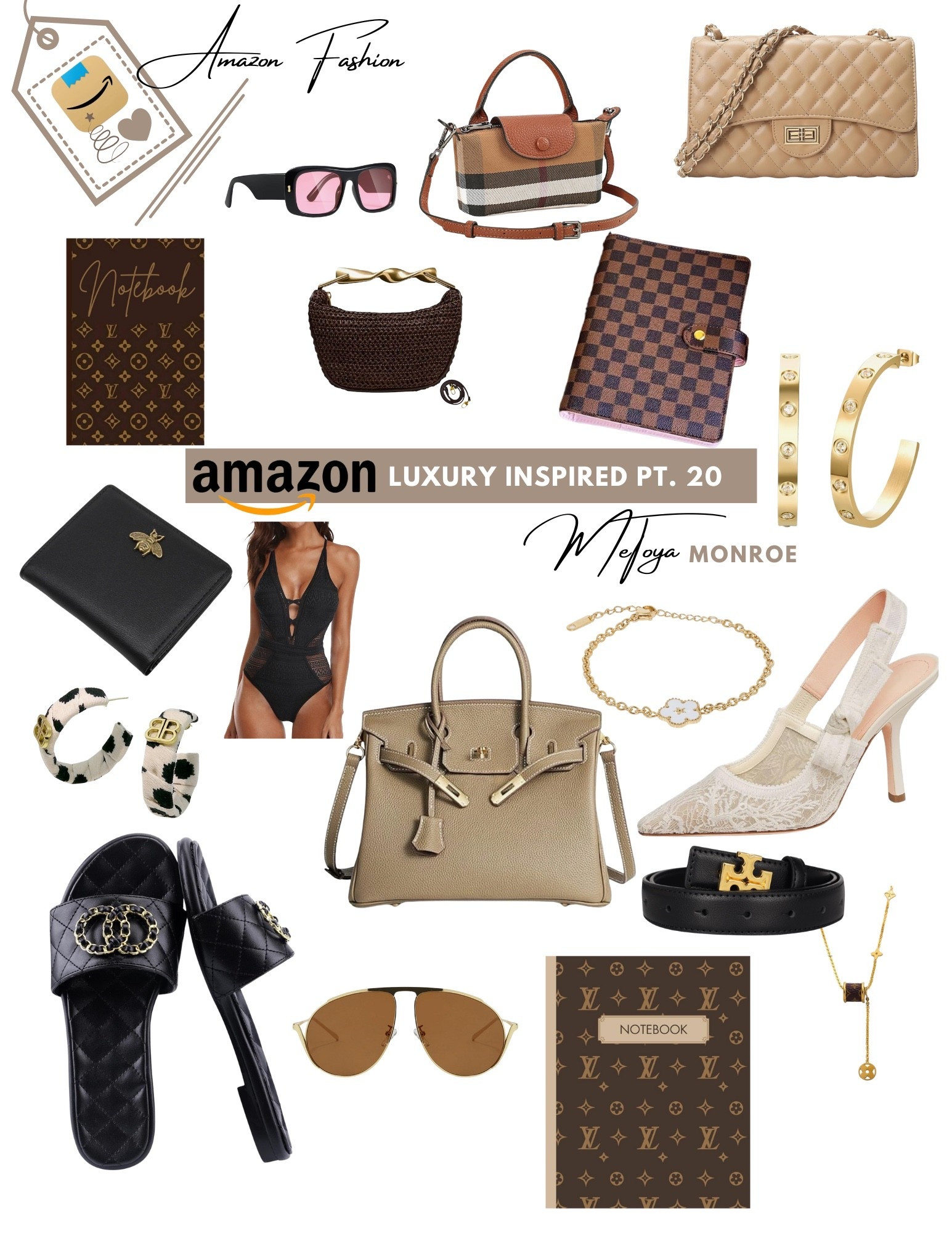 Sharing some Amazon Designer Inspired Items from my last haul Pt. 20! #Amazon #AmazonLuxuryInspired 

#LTKSaleAlert #LTKFindsUnder50