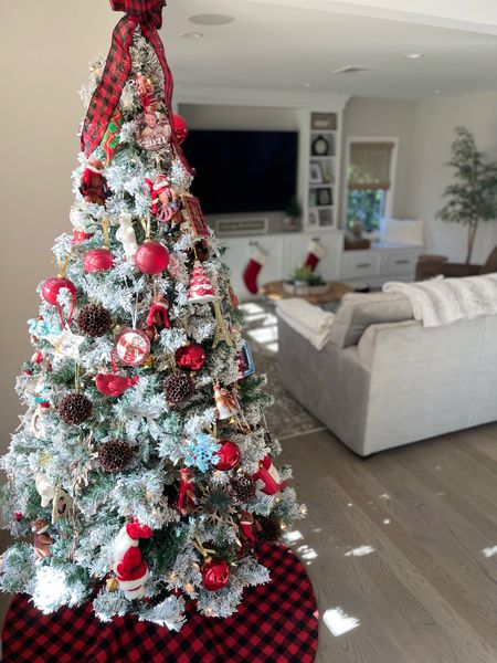 We love our flocked tree from Walmart! Order yours today! 

#LTKHoliday #LTKhome #LTKCyberweek