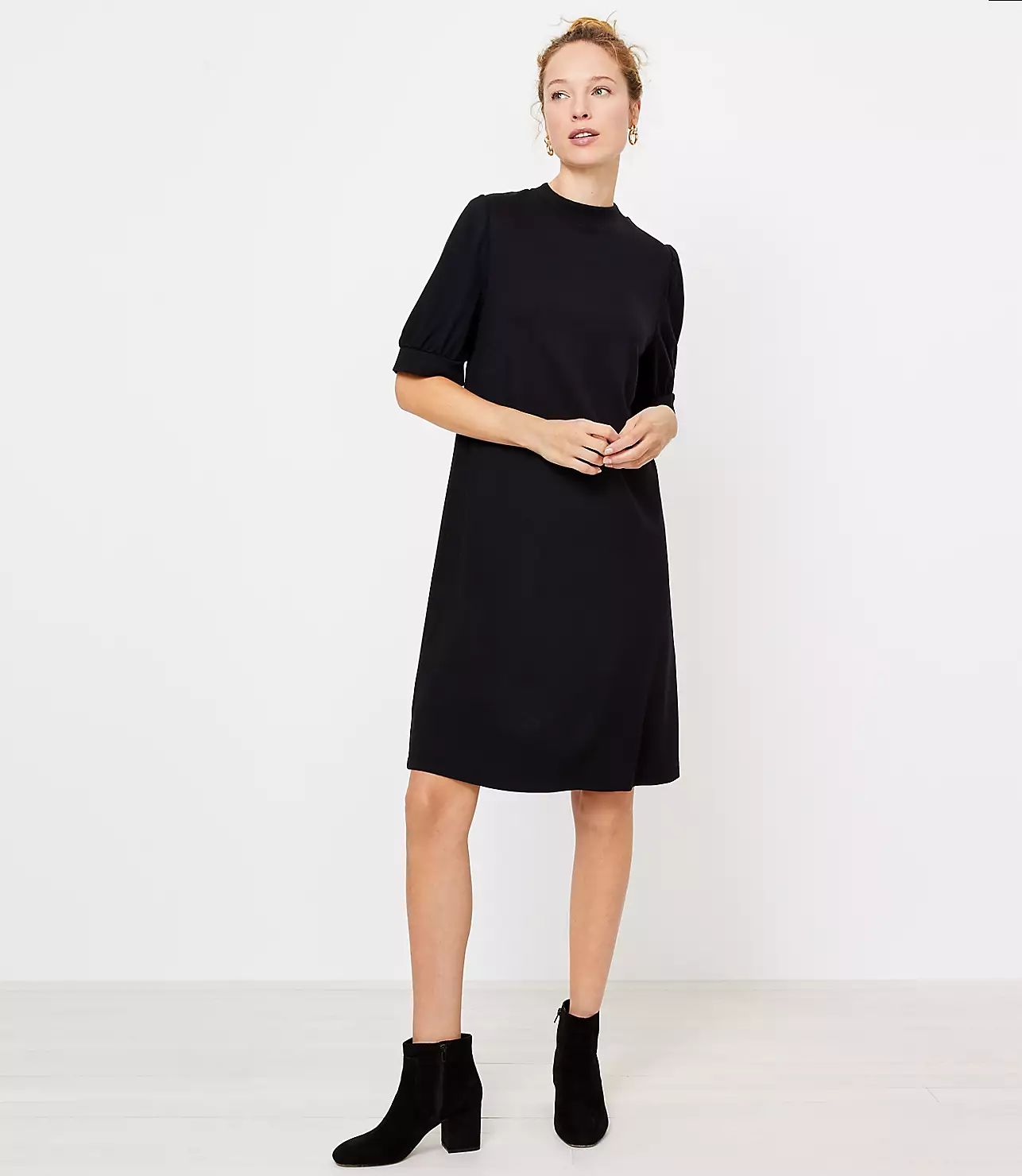 Ponte Shift Dress | LOFT