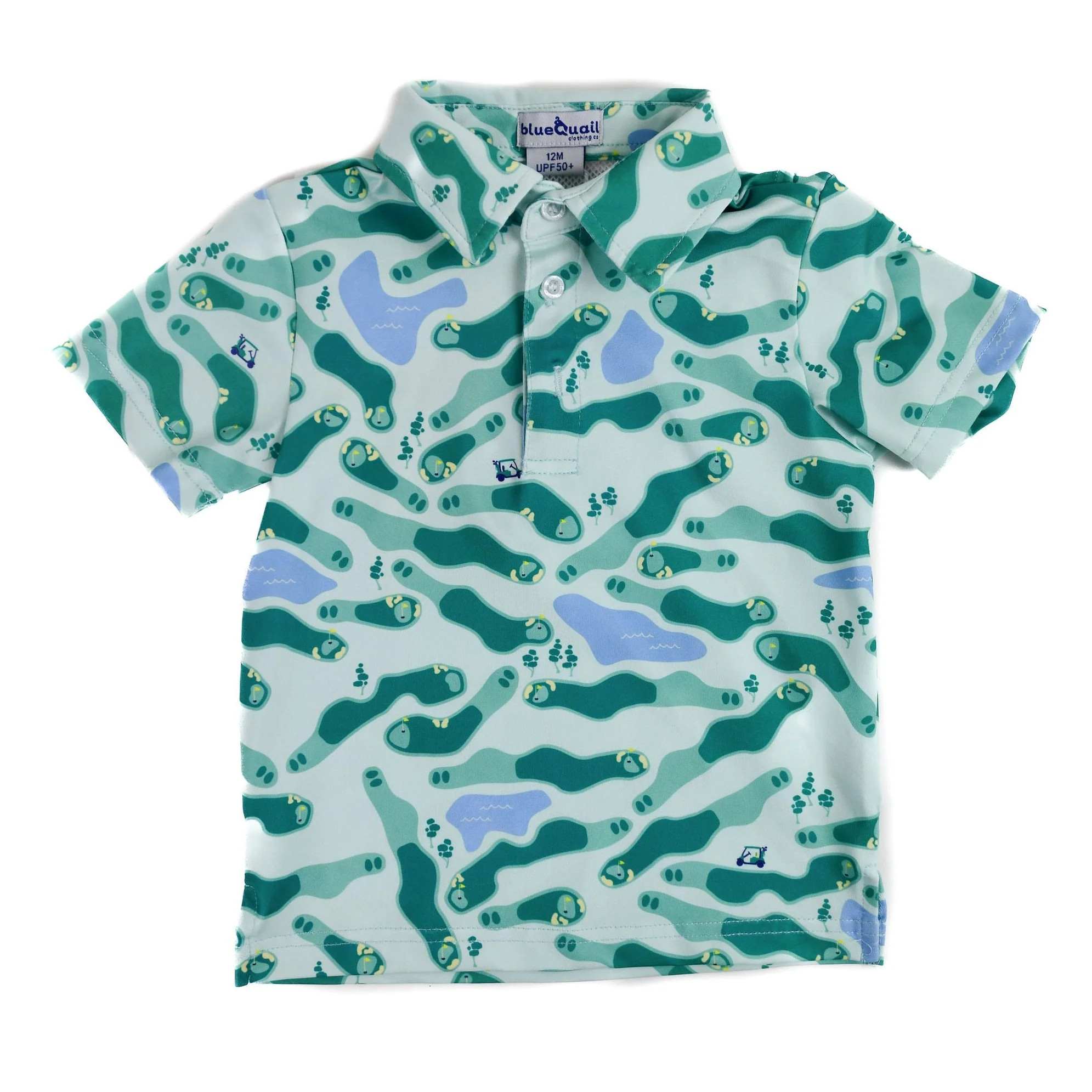 BlueQuail Golf Camo Polo Short Sleeve Shirt | JoJo Mommy