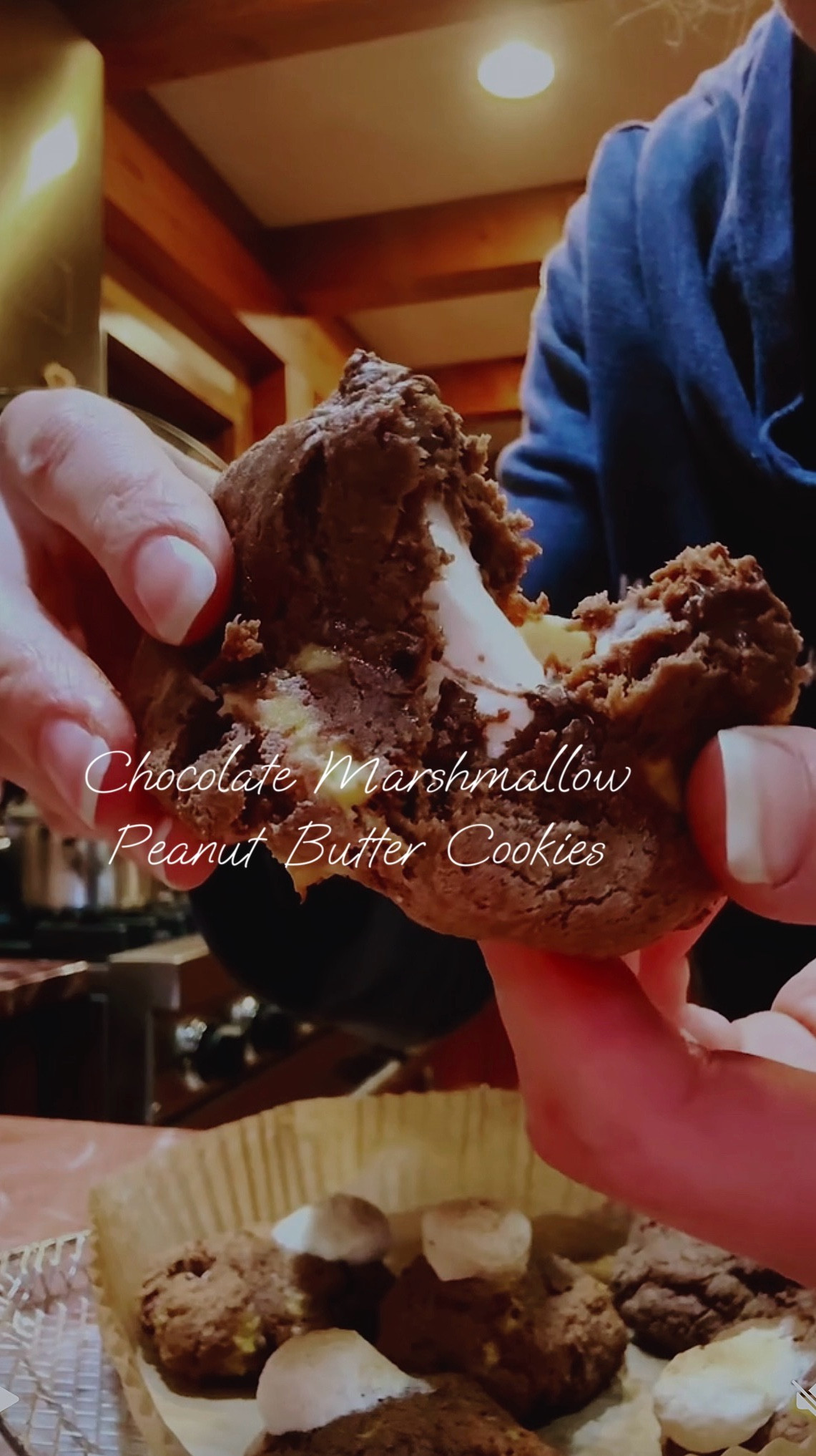 Chocolate Marshmallow PB Cookies 🍫🤎
1 mashed plantain (or banana)
1 scoop protein powder
2 tbsp cocoa powder
½ tsp baking powder
½ cup PB
Chocolate chips + mini marshmallows

Mix → roll → press marshmallow inside → top with one more → bake 325°F ~10 min.
Soft. Gooey. Unreal. ☕️✨

#ltkseasonal #ltkholiday #ltkgiftguide #ltkcyberweek

#LTKfoodie #LTKfitnessgoals #LTKdayinmylife