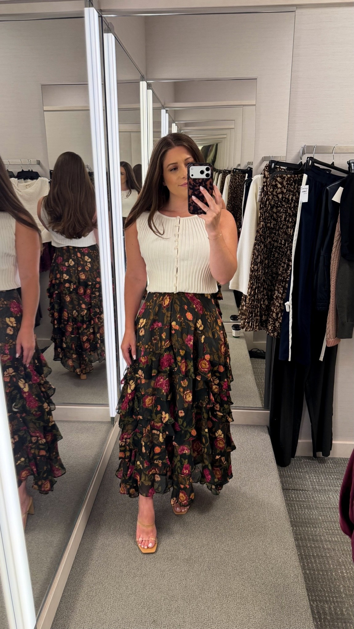 5’1 wearing a size XS! Free People Maxi Skirt - style with a sweater and boots for a cutie Fall Look! Nordstrom Anniversary Sale 💛 NSALE 2026

#LTKgrwm #LTKootd #LTKSaleAlert